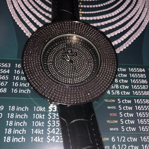 Real diamond men Watch best gift exclusive collection biggest sale Unbeatable! - Picture 7 of 7